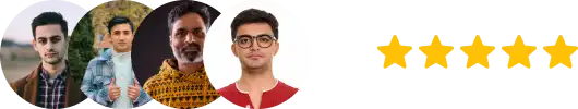 Genç müşteri destek ve lojistik ekip üyelerinden oluşan grup, modern dairesel avatar tarzında sunulmuştur.